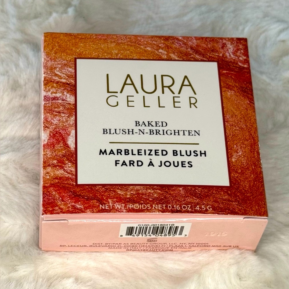 Laura Geller Baked Blush-n- brighten Marbleized Blush - New in Box